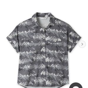 Stio Womens Mountain Bike Shirt, button up, XS, gray